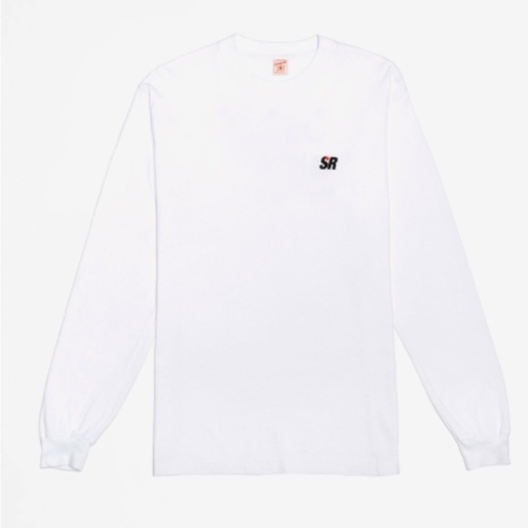 NWT Sporty & Rich Long Sleeve - White - Picture 2 of 5